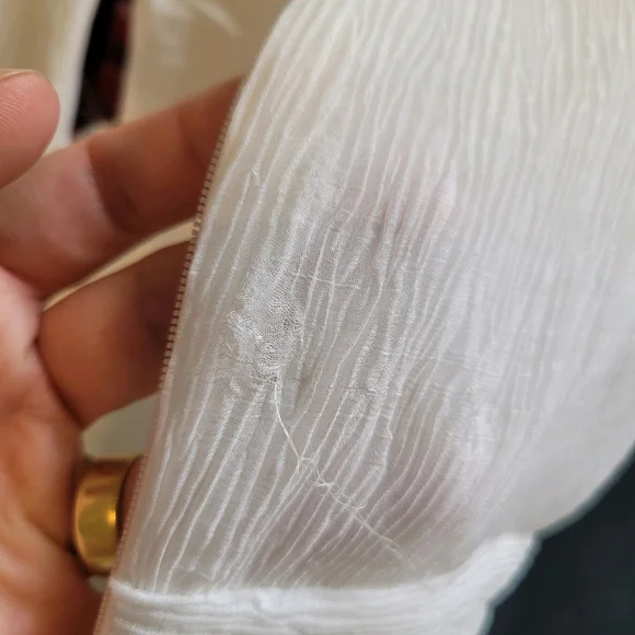 ASTR the Label Women's White Emporia Maxi Dress XS NWOT/Defect - Picture 11 of 12